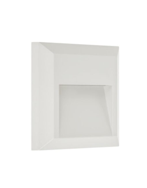 ΦΩΤΙΣΤΙΚΟ ΑΠΛΙΚΑ LED SLIM 124X124X28mm 2W 3000k 60lm IP65 ΠΛΑΣΤΙΚΟ ΛΕΥΚΟ SEASIDE UNIVERSE – 1-U005623