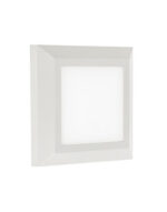 ΦΩΤΙΣΤΙΚΟ ΑΠΛΙΚΑ LED SLIM 124X124X28mm 5W 3000k 250lm IP65 ΠΛΑΣΤΙΚΟ ΛΕΥΚΟ SEASIDE UNIVERSE – 1-U005630