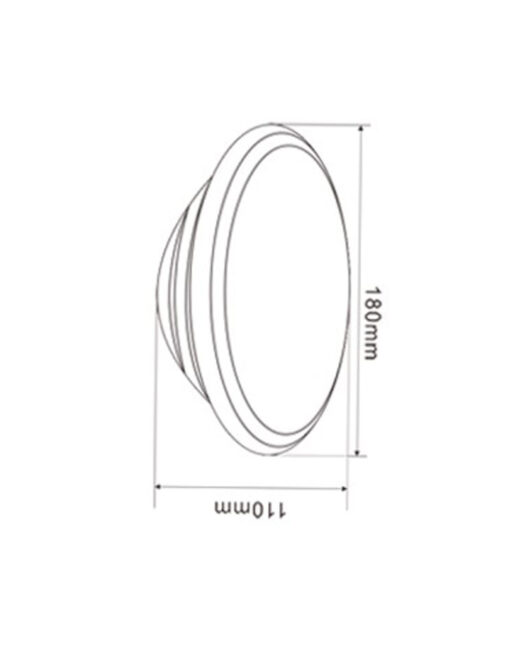 ΛΑΜΠΑ LED SMD PAR56 18W BLUE 12V AC/DC 1800lm IP68 UNIVERSE – 1-U005968