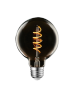 ΛΑΜΠΑ LED SPIRAL FILAMENT ΤΙΤΑΝΙΟ G95 4W E27 1800K/DEC 220-240V 200lm 360° DIMMABLE UNIVRSE – 1-U007269