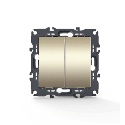 PRIME ΔΙΑΚΟΠΤΗΣ ΚΟΜΜΥΤΑΤΕΡ ΜΕ ΚΛΙΠ 1+1P 10AX 250VAC IP20 MAT ΣΑΜΠΑΝΙΖΕ ACA – 1000110204