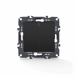 PRIME ΔΙΑΚΟΠΤΗΣ ΚΟΜΜΥΤΑΤΕΡ ΜΕ ΚΛΙΠ 1+1P 10AX 250VAC IP20 MAT ΑΝΘΡΑΚΙ ACA – 1000110205