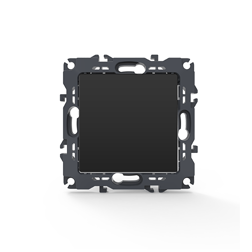 PRIME ΔΙΑΚΟΠΤΗΣ ΕΝΔΙΑΜΕΣΟΣ ΑΛΕΡΕΤΟΥΡ ΜΕ ΚΛΙΠ 1+1P 10AX 250VAC IP20 MAT ΑΝΘΡΑΚΙ ACA – 1000110405