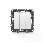PRIME ΔΙΑΚΟΠΤΗΣ ΤΡΙΠΛΟΣ ΑΠΛΟΣ ΜΕ ΒΙΔΑ 1+1+1P 10AX 250VAC IP20 ΛΕΥΚΟΣ ACA – 1000110501