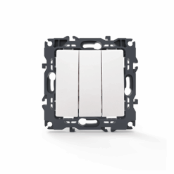 PRIME ΔΙΑΚΟΠΤΗΣ ΤΡΙΠΛΟΣ ΑΠΛΟΣ ΜΕ ΒΙΔΑ 1+1+1P 10AX 250VAC IP20 ΛΕΥΚΟΣ ACA – 1000110501