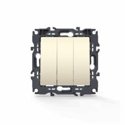 PRIME ΔΙΑΚΟΠΤΗΣ ΤΡΙΠΛΟΣ ΑΠΛΟΣ ΜΕ ΒΙΔΑ 1+1+1P 10AX 250VAC IP20 ΙΒΟΥΑΡ ACA – 1000110502