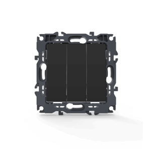 PRIME ΔΙΑΚΟΠΤΗΣ ΤΡΙΠΛΟΣ ΑΠΛΟΣ ΜΕ ΒΙΔΑ 1+1+1P 10AX 250VAC IP20 MAT ΑΝΘΡΑΚΙ ACA – 1000110505