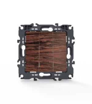 PRIME ΔΙΑΚΟΠΤΗΣ ΤΡΙΠΛΟΣ ΑΠΛΟΣ ΜΕ ΒΙΔΑ 1+1+1P 10AX 250VAC IP20 ΞΥΛΟ ACA – 1000110506