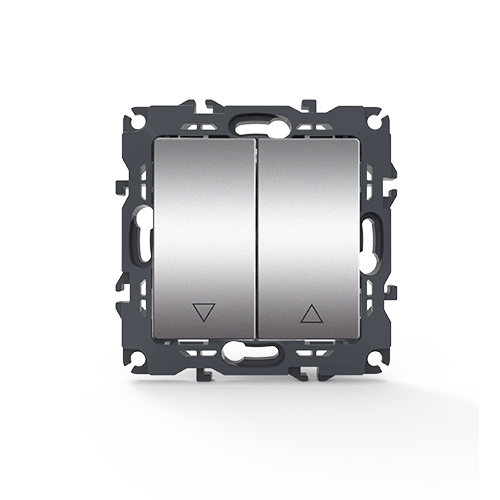 PRIME ΔΙΑΚΟΠΤΗΣ ΡΟΛΩΝ ΜΕ ΚΛΙΠ 1-1P 10AX 250VAC IP20 MAT ΑΛΟΥΜΙΝΙΟ ACA – 1000110603