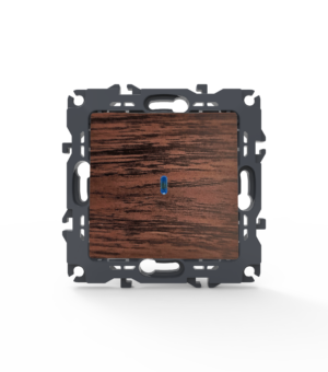 PRIME ΔΙΑΚΟΠΤΗΣ ΑΛΕΡΕΤΟΥΡ & LED ΛΥΧΝΙΑ ΠΡΟΣΑΝΑΤΟΛΙΣΜΟΥ (ΟΝ-ΟFF) ΜΕ ΚΛΙΠ 1P 10AX 250VAC IP20 ΞΥΛΟ ACA – 1000111106