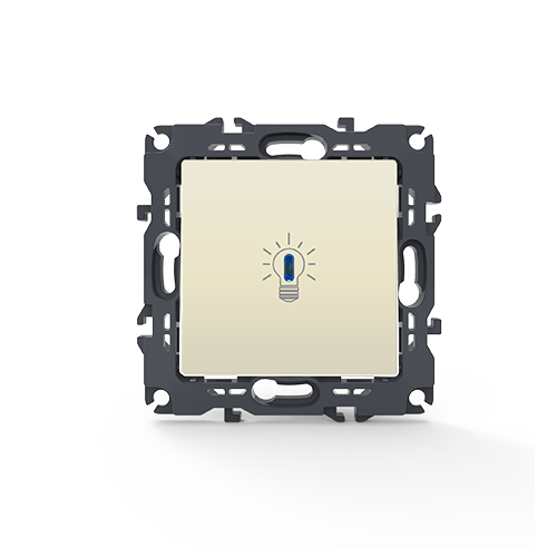 PRIME ΜΠΟΥΤΟΝ ΚΛΙΜΑΚΟΣΤΑΣΙΟΥ & LED ΛΥΧΝΙΑ ΜΕ ΚΛΙΠ 1P 10A 250VAC IP20 ΙΒΟΥΑΡ ACA – 1000112002