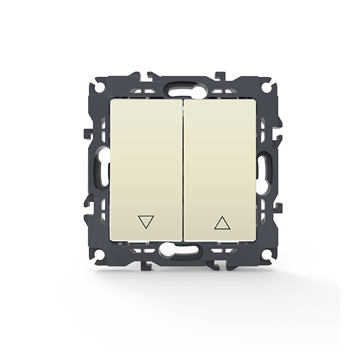 PRIME ΜΠΟΥΤΟΝ ΡΟΛΛΩΝ ΜΕ ΚΛΙΠ 1-1P 10A 250VAC IP20 ΙΒΟΥΑΡ ACA – 1000112202