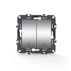 PRIME ΜΠΟΥΤΟΝ ΡΟΛΛΩΝ ΜΕ ΚΛΙΠ 1-1P 10A 250VAC IP20 MAT ΑΛΟΥΜΙΝΙΟ ACA – 1000112203