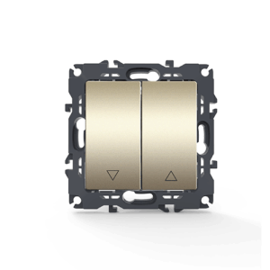 PRIME ΜΠΟΥΤΟΝ ΡΟΛΛΩΝ ΜΕ ΚΛΙΠ 1-1P 10A 250VAC IP20 MAT ΣΑΜΠΑΝΙΖΕ ACA – 1000112204