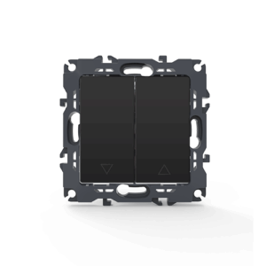 PRIME ΜΠΟΥΤΟΝ ΡΟΛΛΩΝ ΜΕ ΚΛΙΠ 1-1P 10A 250VAC IP20 MAT ΑΝΘΡΑΚΙ ACA – 1000112205