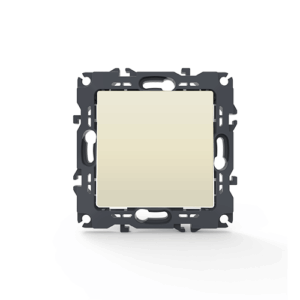 PRIME ΜΠΟΥΤΟΝ ΑΠΛΟ ΜΕ ΚΛΙΠ 1P 10A 250VAC IP20 ΙΒΟΥΑΡ ACA – 1000112302