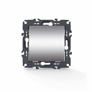 PRIME ΜΠΟΥΤΟΝ ΑΠΛΟ ΜΕ ΚΛΙΠ 1P 10A 250VAC IP20 MAT ΑΛΟΥΜΙΝΙΟ ACA – 1000112303