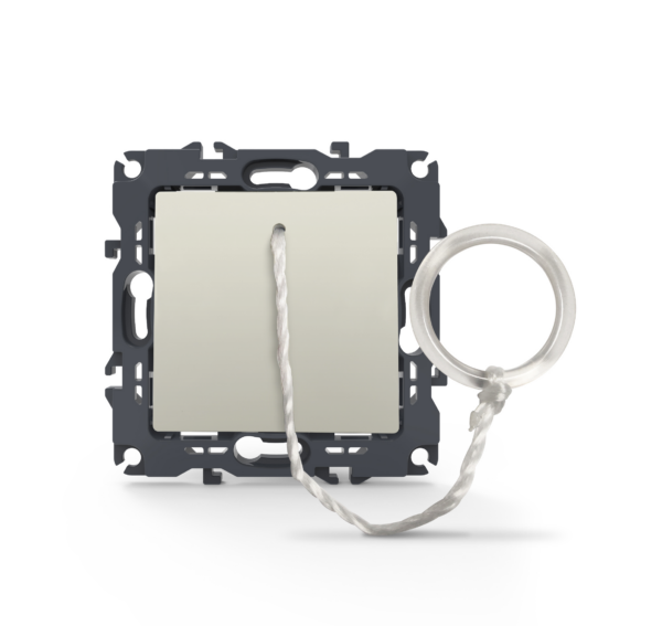 PRIME ΜΠΟΥΤΟΝ ΤΡΑΒΗΧΤΟ ΜΕ ΚΛΙΠ 1P 10A 250VAC IP20 ΙΒΟΥΑΡ ACA – 1000112402