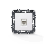 PRIME ΠΡΙΖΑ ΤΗΛΕΦΩΝΟΥ 1xRJ11 CAT3 IP20 ΛΕΥΚΗ ACA – 1000113001