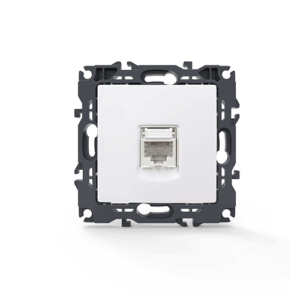 PRIME ΠΡΙΖΑ ΤΗΛΕΦΩΝΟΥ 1xRJ11 CAT3 IP20 ΛΕΥΚΗ ACA – 1000113001