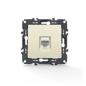 PRIME ΠΡΙΖΑ ΤΗΛΕΦΩΝΟΥ 1xRJ11 CAT3 IP20 ΙΒΟΥΑΡ ACA – 1000113002