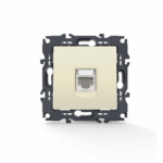 PRIME ΠΡΙΖΑ ΔΙΚΤΥΟΥ 1xRJ45 CAT6 UTP IP20 ΙΒΟΥΑΡ ACA – 1000113202