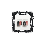 PRIME ΠΡΙΖΑ ΗΧΕΙΩΝ ΔΙΠΛΗ ΜΕ ΚΛΙΠ 36-230VAC IP20 ΛΕΥΚΗ ACA – 1000113601