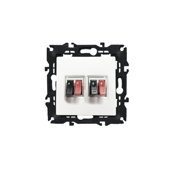 PRIME ΠΡΙΖΑ ΗΧΕΙΩΝ ΔΙΠΛΗ ΜΕ ΚΛΙΠ 36-230VAC IP20 ΛΕΥΚΗ ACA – 1000113601