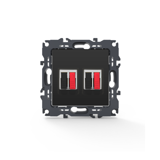 PRIME ΠΡΙΖΑ ΗΧΕΙΩΝ ΔΙΠΛΗ ΜΕ ΚΛΙΠ 36-230VAC IP20 MAT ΑΝΘΡΑΚΙ ACA – 1000113605