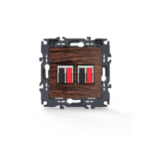 PRIME ΠΡΙΖΑ ΗΧΕΙΩΝ ΔΙΠΛΗ ΜΕ ΚΛΙΠ 36-230VAC IP20 ΞΥΛΟ ACA – 1000113606