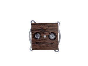 PRIME ΠΡΙΖΑ TV-SAT ΤΕΡΜΑΤΙΚΗ ΘΩΡΑΚΙΣΗ ΑΡΣΕΝΙΚΟ ΦΙΣ & F ΣΥΝΔΕΣΜΟΣ IP20 ΞΥΛΟ ACA – 1000114206