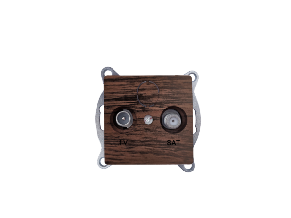 PRIME ΠΡΙΖΑ TV-SAT ΤΕΡΜΑΤΙΚΗ ΘΩΡΑΚΙΣΗ ΑΡΣΕΝΙΚΟ ΦΙΣ & F ΣΥΝΔΕΣΜΟΣ IP20 ΞΥΛΟ ACA – 1000114206