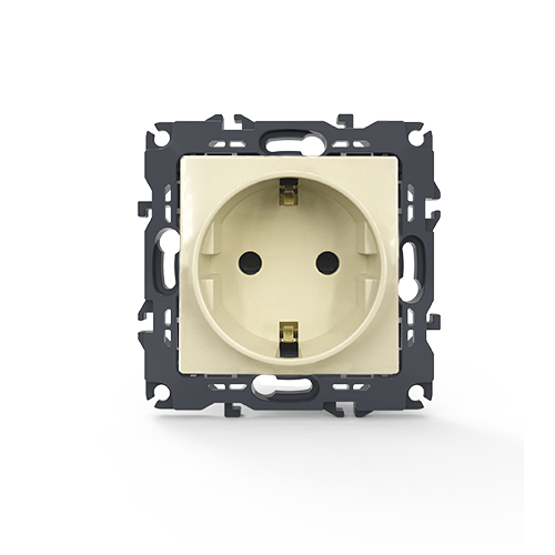 PRIME ΠΡΙΖΑ ΣΟΥΚΟ ΑΣΦΑΛΕΙΑΣ 1x2P+E 16A 250VAC IP20 ΙΒΟΥΑΡ ACA – 1000116002