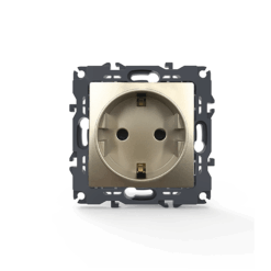 PRIME ΠΡΙΖΑ ΣΟΥΚΟ ΑΣΦΑΛΕΙΑΣ 1x2P+E 16A 250VAC IP20 MAT ΣΑΜΠΑΝΙΖΕ ACA – 1000116004