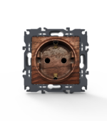 PRIME ΠΡΙΖΑ ΣΟΥΚΟ ΑΣΦΑΛΕΙΑΣ 1x2P+E 16A 250VAC IP20 ΞΥΛΟ ACA – 1000116006