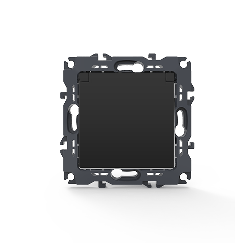 PRIME ΠΡΙΖΑ ΣΟΥΚΟ ΚΑΠΑΚΙ ΑΣΦΑΛΕΙΑΣ 1x2P+E 16A 250VAC IP20 MAT ΑΝΘΡΑΚΙ ACA – 1000116105