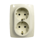 PRIME ΠΡΙΖΑ ΣΟΥΚΟ ΑΣΦΑΛΕΙΑΣ 2x2P+E 16A 250VAC IP20 ΙΒΟΥΑΡ ACA – 1000116202