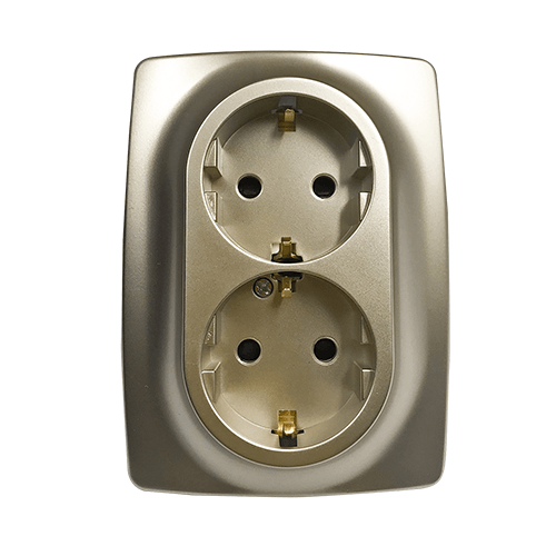 PRIME ΠΡΙΖΑ ΣΟΥΚΟ ΑΣΦΑΛΕΙΑΣ 2x2P+E 16A 250VAC IP20 MAT ΣΑΜΠΑΝΙΖΕ ACA – 1000116204