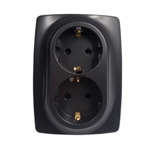 PRIME ΠΡΙΖΑ ΣΟΥΚΟ ΑΣΦΑΛΕΙΑΣ 2x2P+E 16A 250VAC IP20 MAT ΑΝΘΡΑΚΙ ACA – 1000116205
