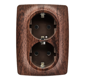 PRIME ΠΡΙΖΑ ΣΟΥΚΟ ΑΣΦΑΛΕΙΑΣ 2x2P+E 16A 250VAC IP20 ΞΥΛΟ ACA – 1000116206