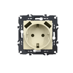 PRIME ΠΡΙΖΑ ΣΟΥΚΟ ΑΣΦΑΛΕΙΑΣ 1x2P+E 16A 250VAC & 2 USB 5VDC 3.1A IP20 ΙΒΟΥΑΡ ACA – 1000116302