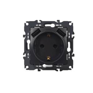 PRIME ΠΡΙΖΑ ΣΟΥΚΟ ΑΣΦΑΛΕΙΑΣ 1x2P+E 16A 250VAC & 2 USB 5VDC 3.1A IP20 MAT ΑΝΘΡΑΚΙ ACA – 1000116305