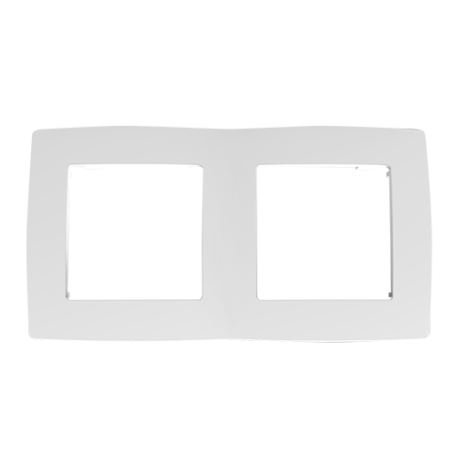 PRIME ΠΛΑΙΣΙΟ 2 ΘΕΣΕΩΝ IP20 ΛΕΥΚΟ ACA – 1000119101