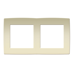 PRIME ΠΛΑΙΣΙΟ 2 ΘΕΣΕΩΝ IP20 ΙΒΟΥΑΡ ACA – 1000119102