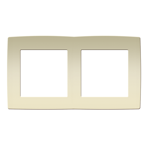 PRIME ΠΛΑΙΣΙΟ 2 ΘΕΣΕΩΝ IP20 ΙΒΟΥΑΡ ACA – 1000119102