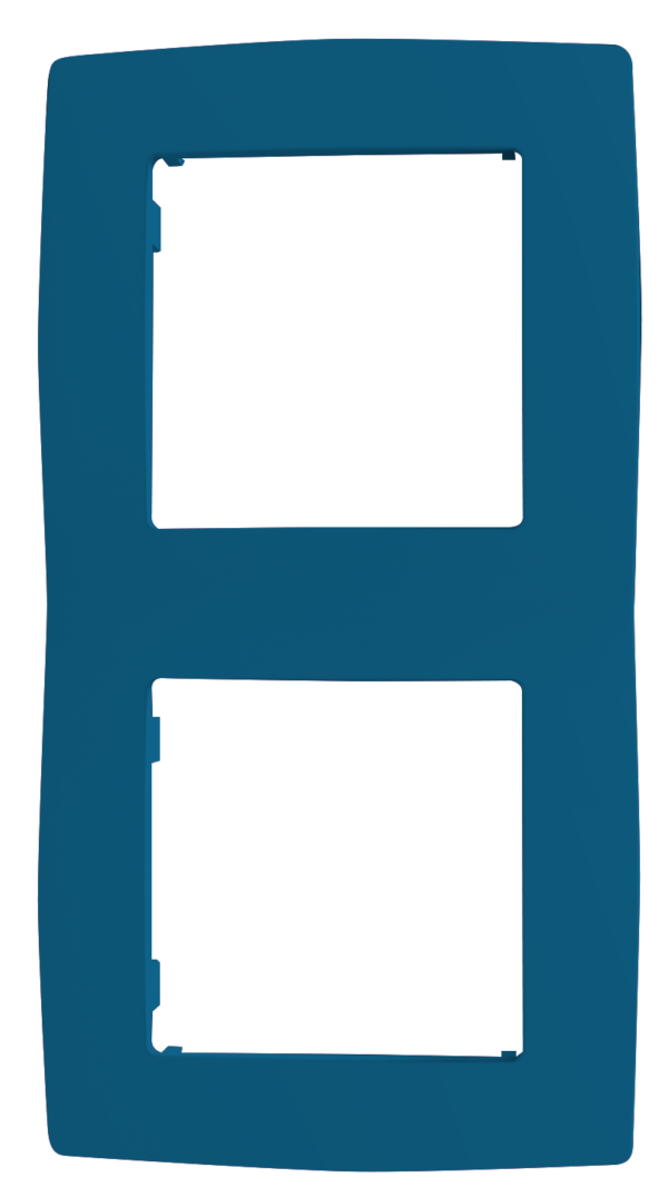 PRIME ΠΛΑΙΣΙΟ 2 ΘΕΣΕΩΝ IP20 ΓΑΛΑΖΙΟ ACA – 1000119109