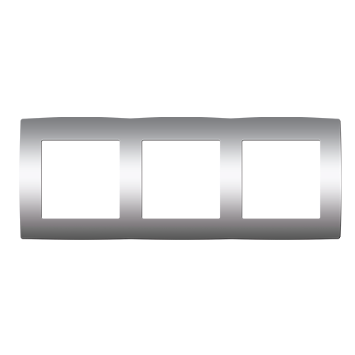 PRIME ΠΛΑΙΣΙΟ 3 ΘΕΣΕΩΝ IP20 MAT ΑΛΟΥΜΙΝΙΟ ACA – 1000119203