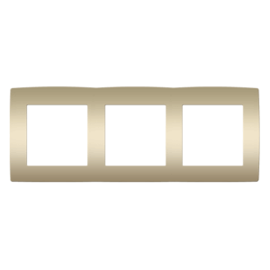 PRIME ΠΛΑΙΣΙΟ 3 ΘΕΣΕΩΝ IP20 MAT ΣΑΜΠΑΝΙΖΕ ACA – 1000119204