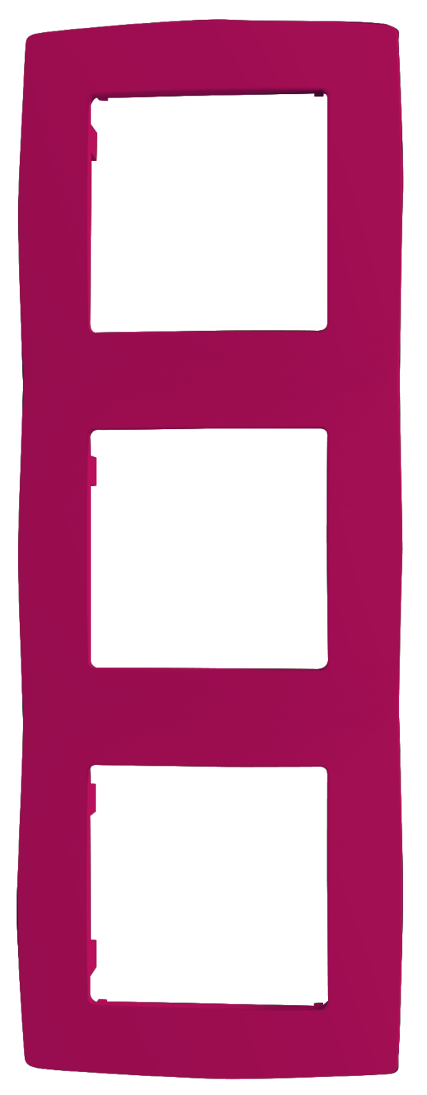 PRIME ΠΛΑΙΣΙΟ 3 ΘΕΣΕΩΝ IP20 ΡΟΖ ACA – 1000119207