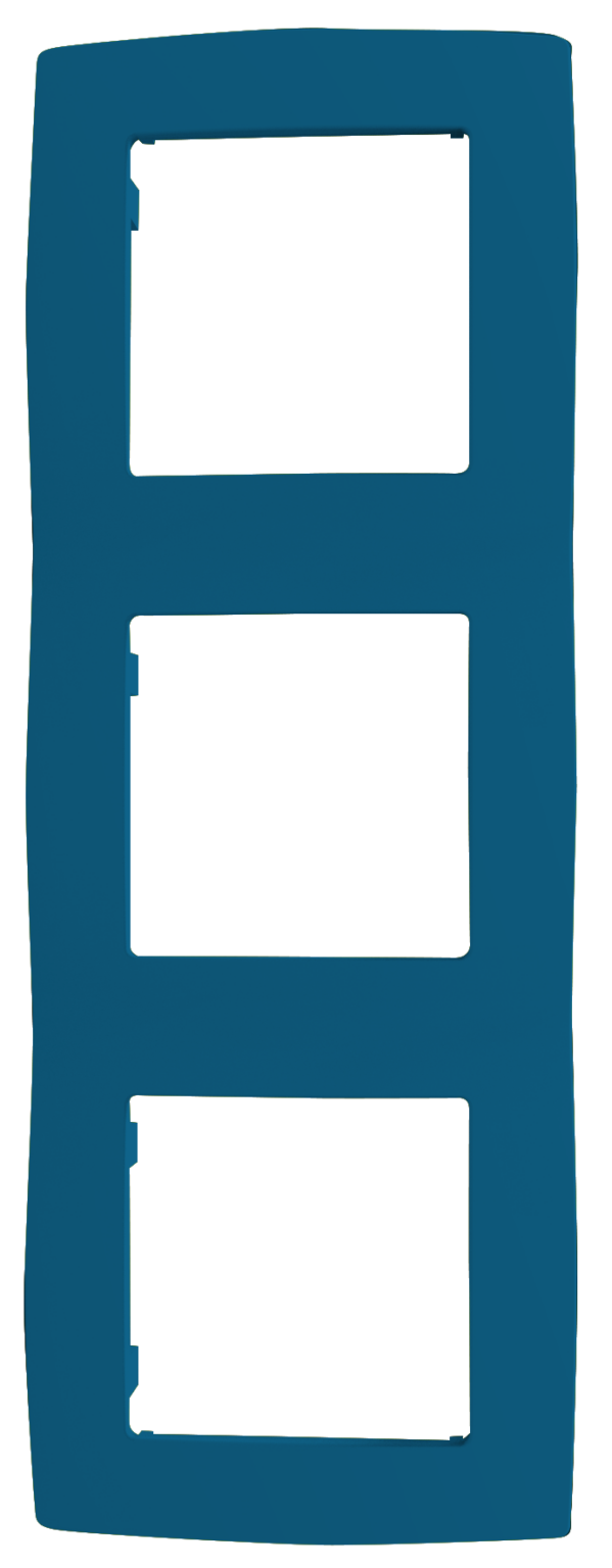 PRIME ΠΛΑΙΣΙΟ 3 ΘΕΣΕΩΝ IP20 ΓΑΛΑΖΙΟ ACA – 1000119209